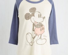 Vintage Mickey Mouse Baseball Tee