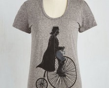 Darth Vader on a Unicycle Tee