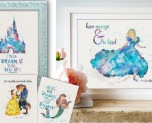 Disney Quote Art Prints