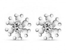 Mickey Mouse Snowflake Earrings