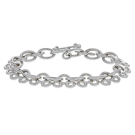 mickey mouse sterlinng silver bracelet