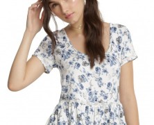 Beauty and the Beast Peplum Top