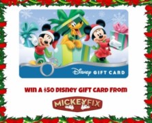 Win a $50 Disney Gift Card Just In Time for Black Friday! (closed)